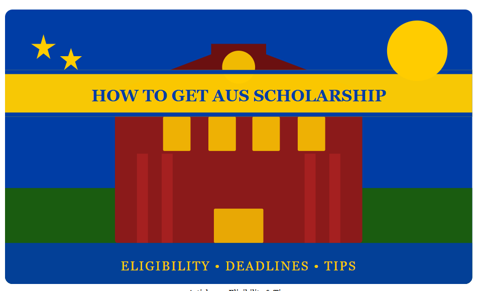 AUS university scholarship